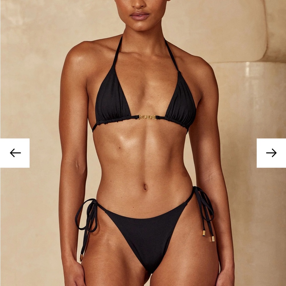 Monday swim Black Bikini bottoms